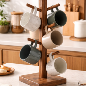Stylish Mug Holder Rack for Home and Kitchen