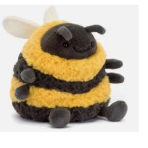 Soft Plush Bumblebee Toy for Kids