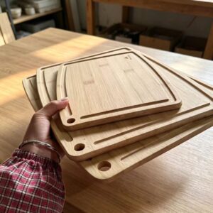 Eco-Friendly Bamboo Cutting Board Set