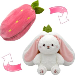 Adorable Strawberry Bunny Plush Toy for Kids